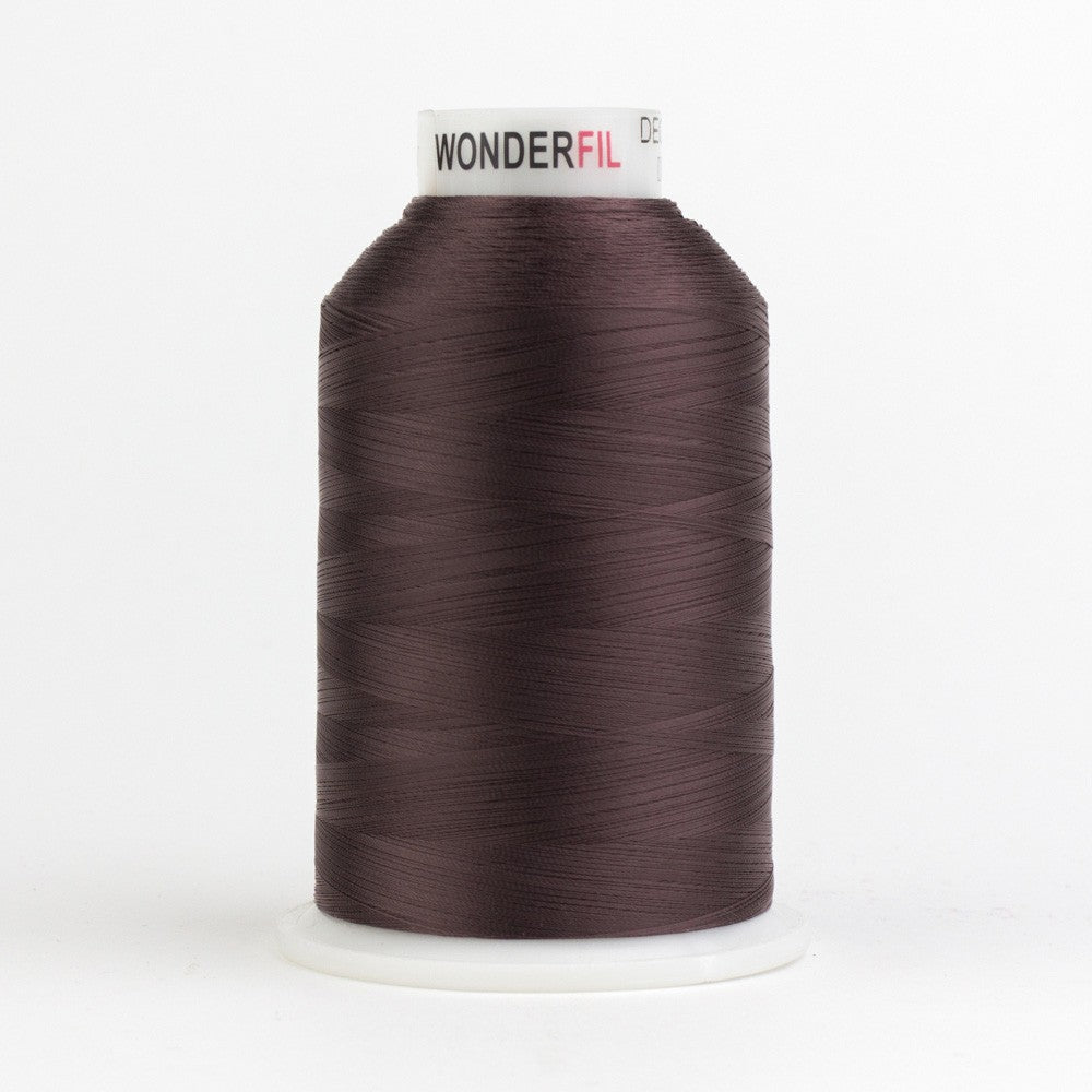 DecoBob Cottonized Polyester 80wt 6000m Burgundy