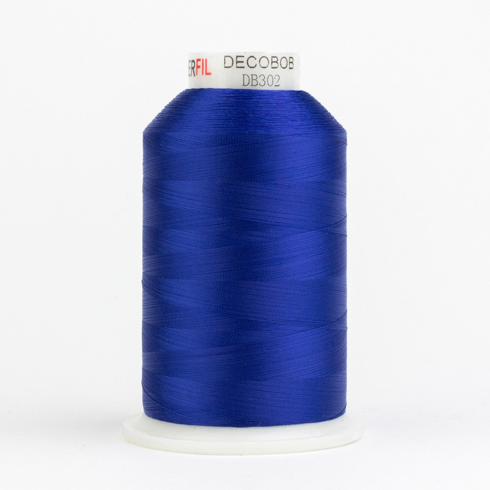 DecoBob Cottonized Polyester 80wt 6000m Royal Blue