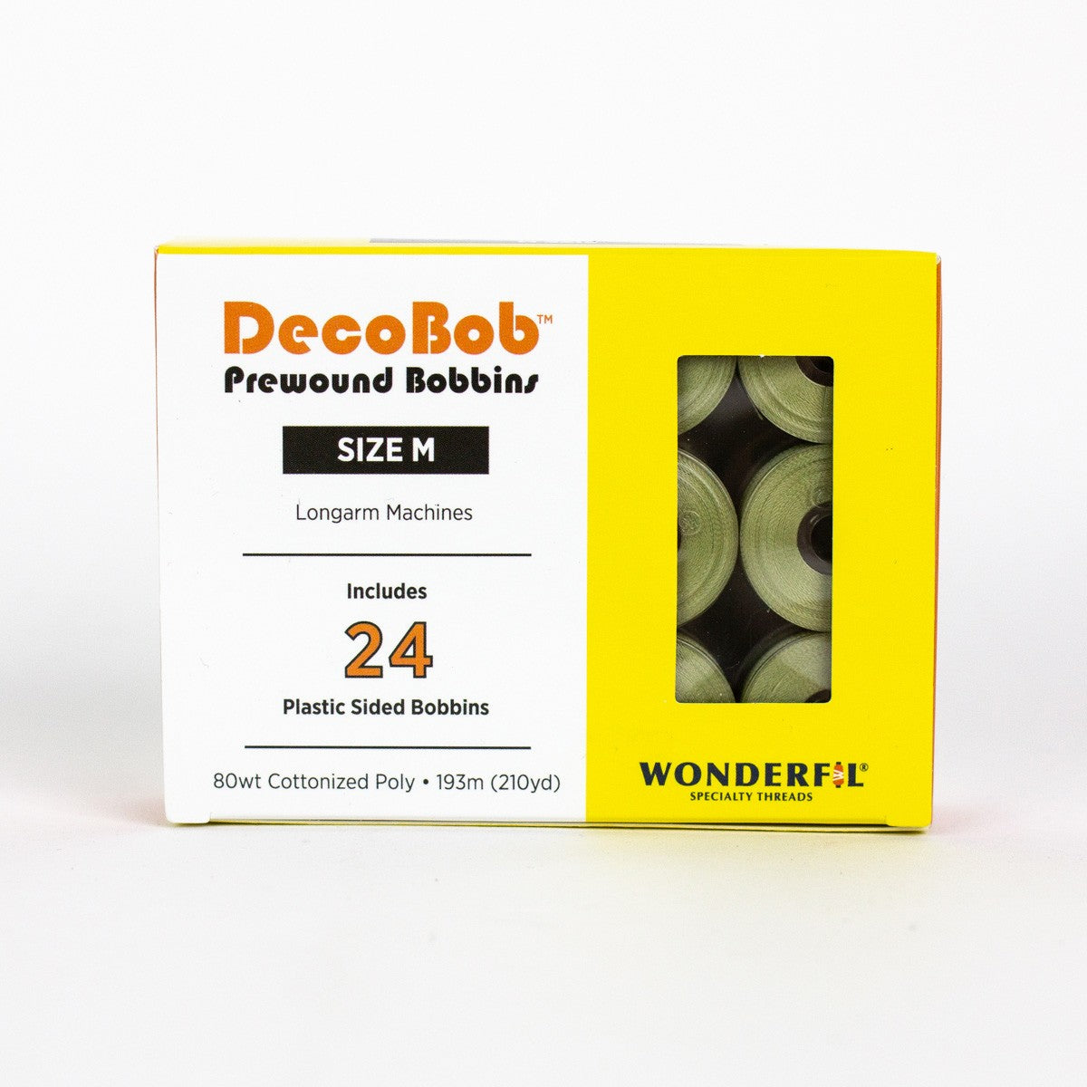 DecoBob Prew Bobbins Size M 210yd = DBLM