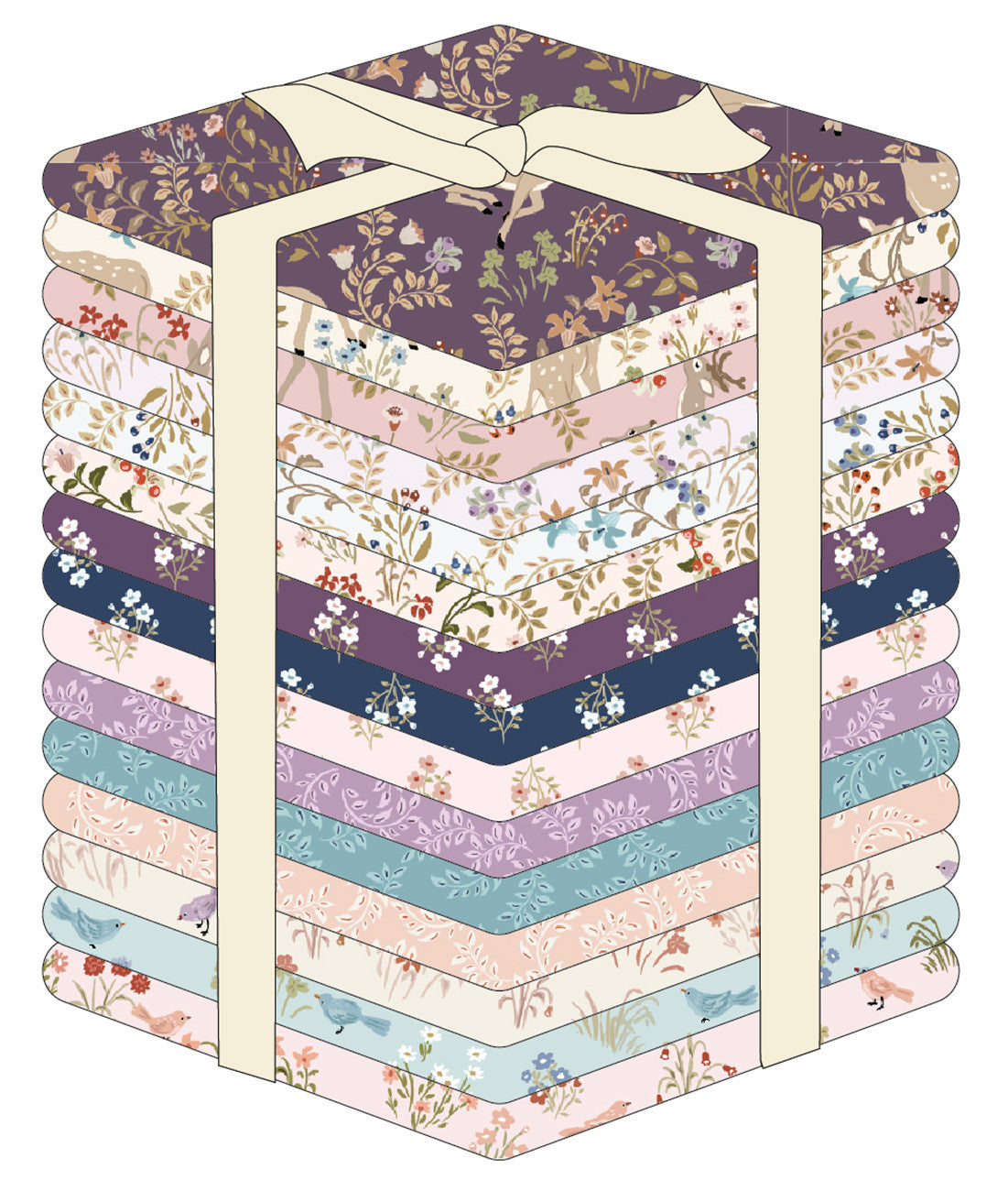 Fat Quarter Bundle My Darling Deer, 15pcs/bundle