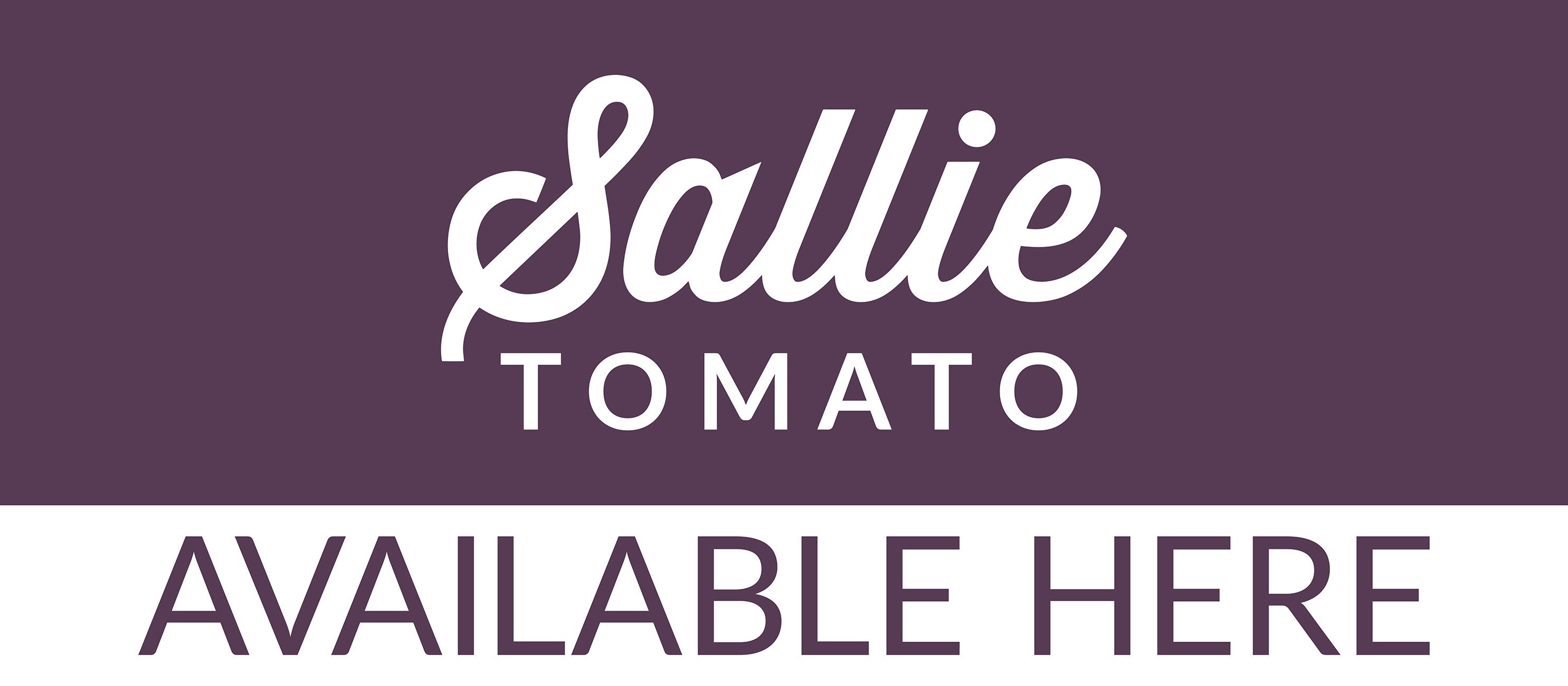 Sallie Tomato Window Cling