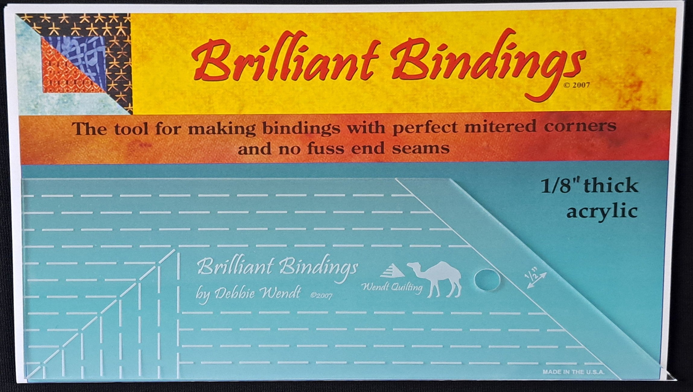 Brilliant Bindings Tool 1/8in for Quilters