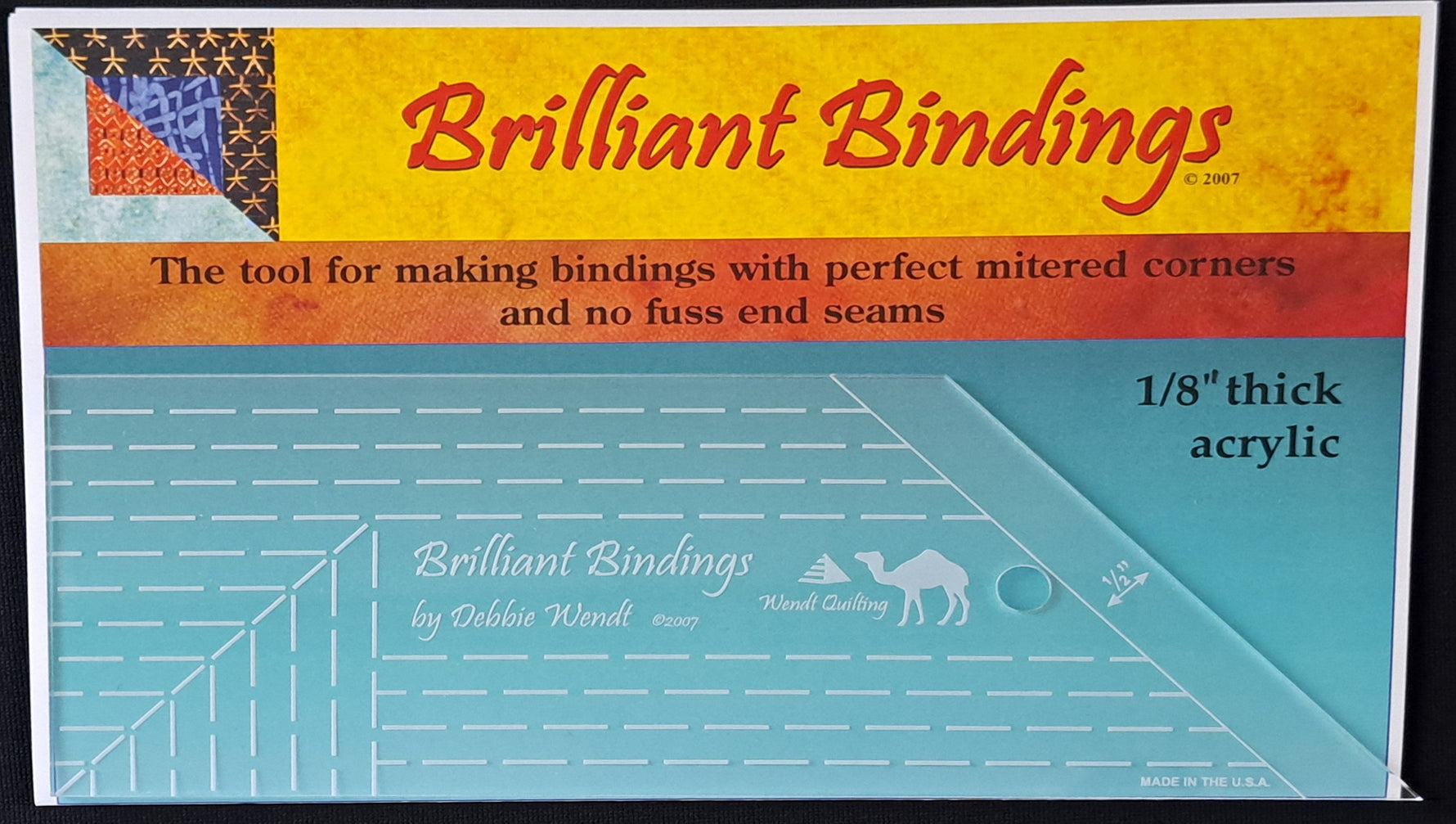 Brilliant Bindings Tool 1/8in for Quilters
