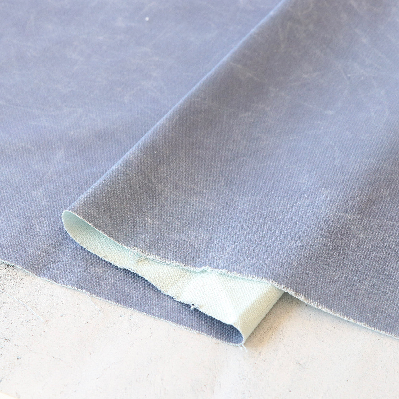 Faux Waxed Duck Canvas Chambray 15yds