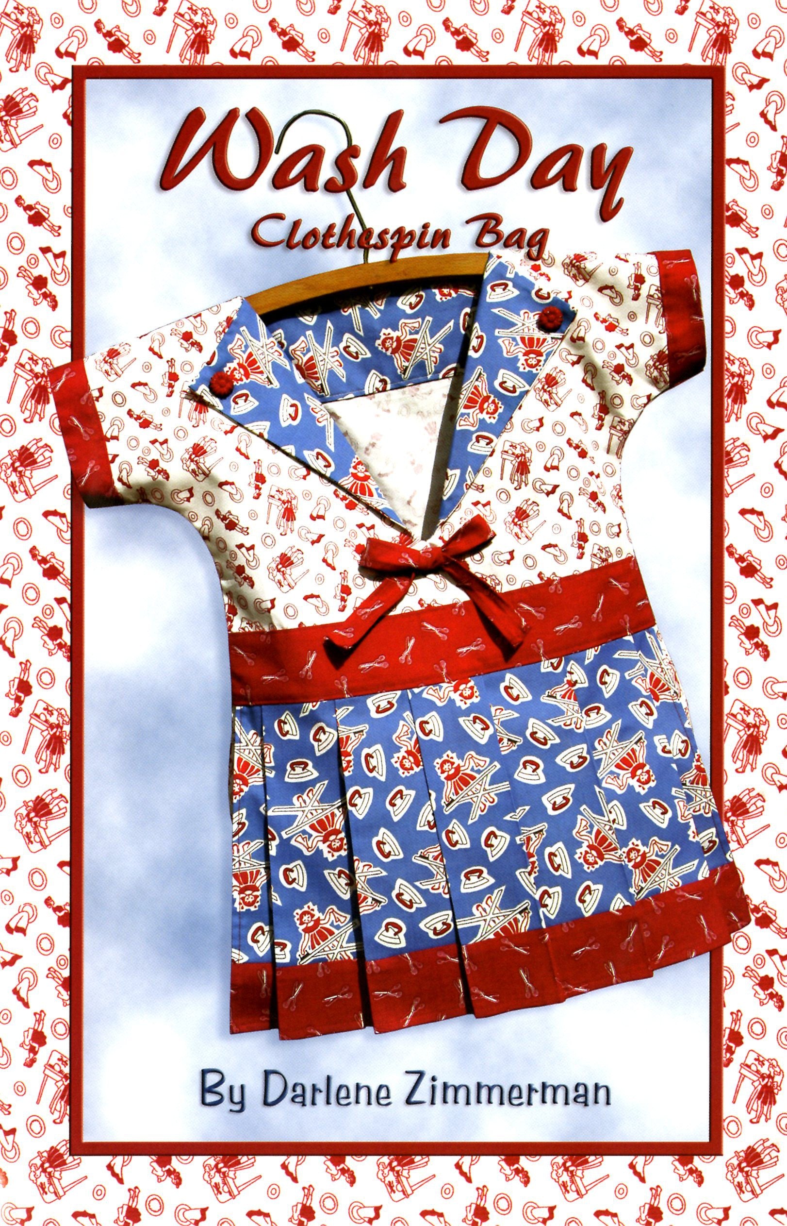 Wash Day Clothespin Bag