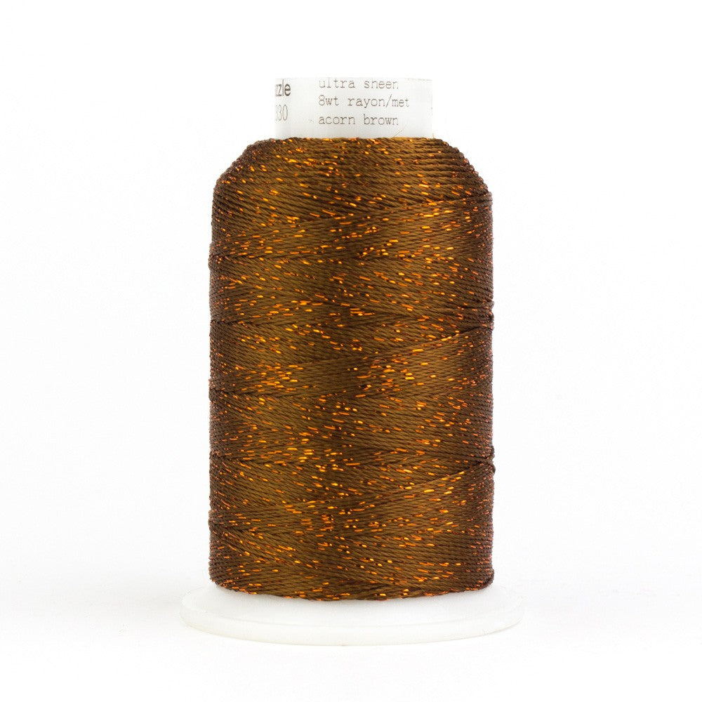 Dazzle 8wt Metallic 411m Acorn Brown