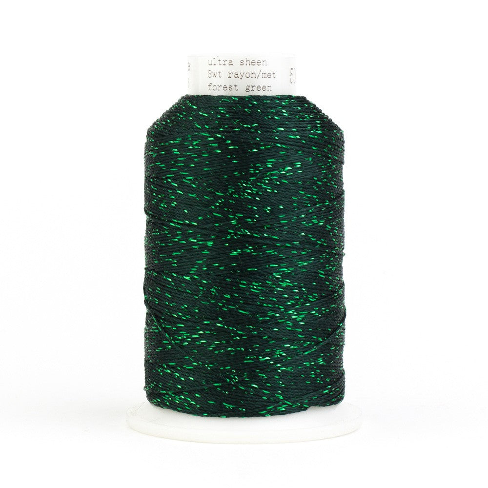 Dazzle 8wt Metallic 411m Forest Green
