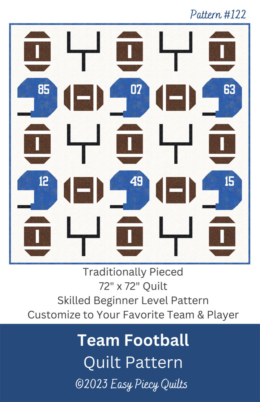Team Football Quilt