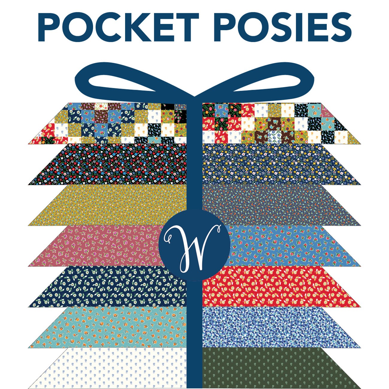 Fat Quarter Bundle Pocket Posies