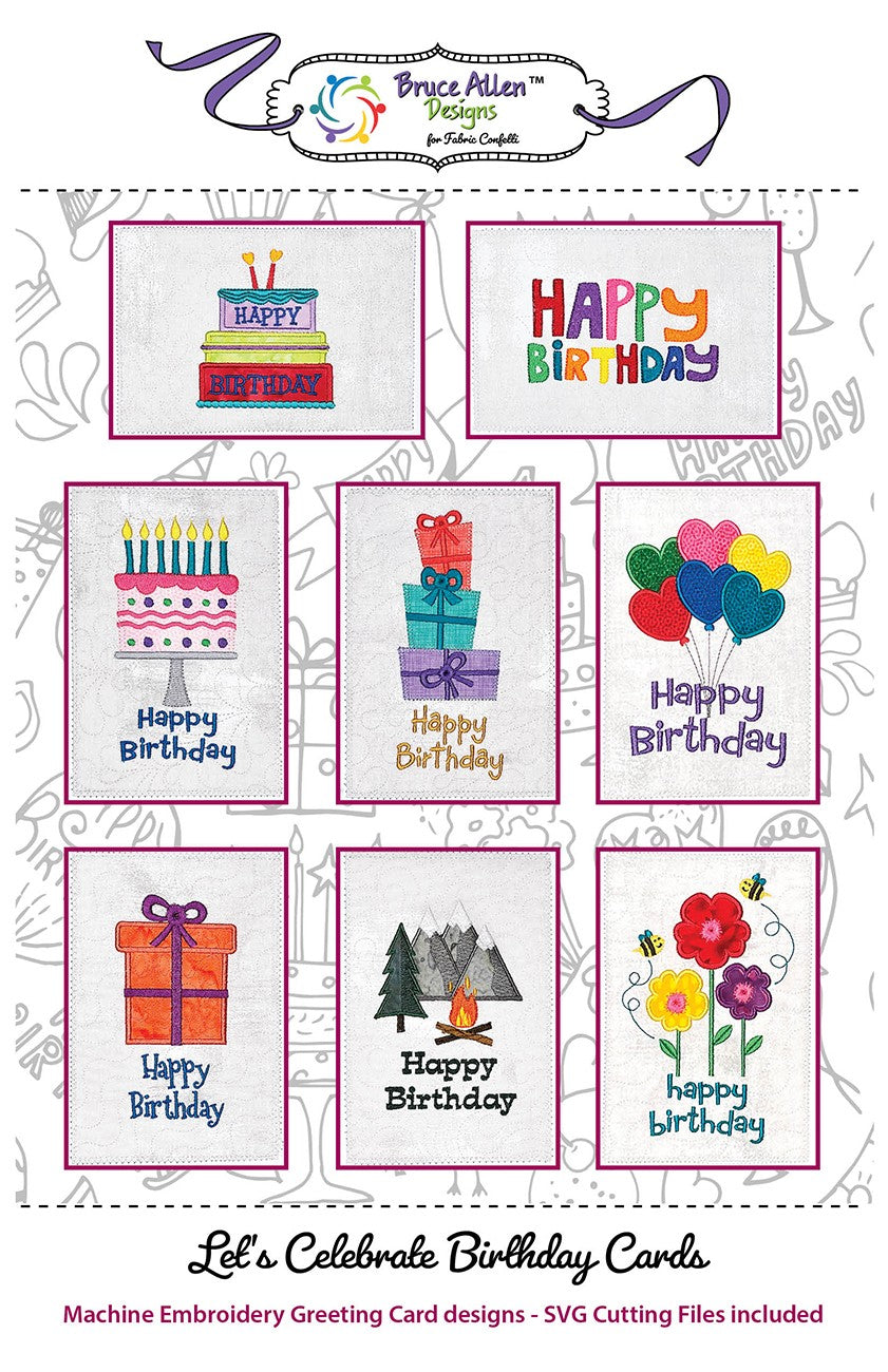 Let's Celebrate Birthday Cards