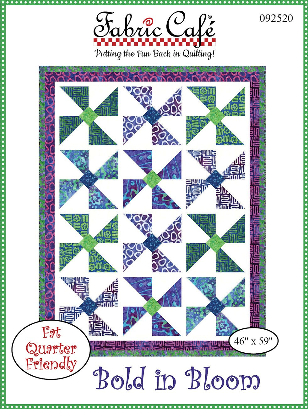 Bold in Bloom Individual Pattern