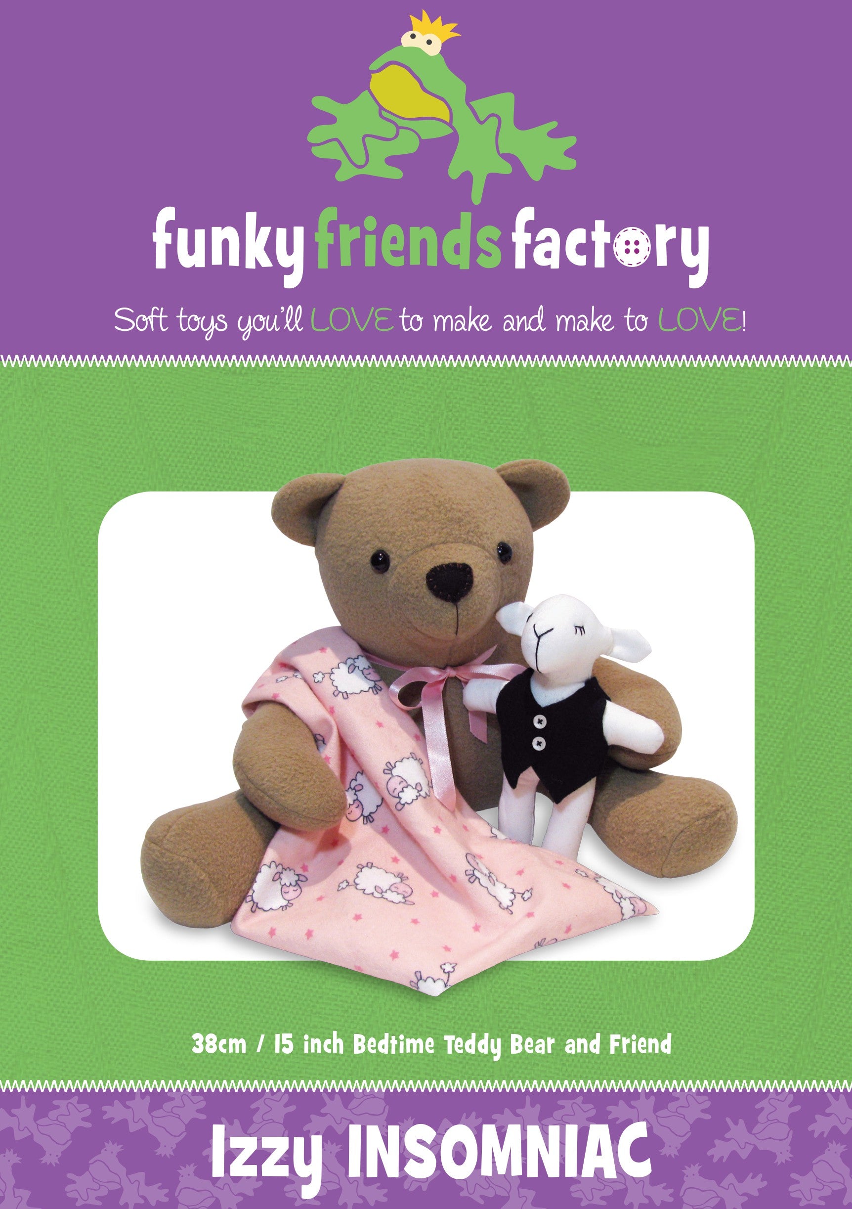 Izzy Insomniac Teddy Bear