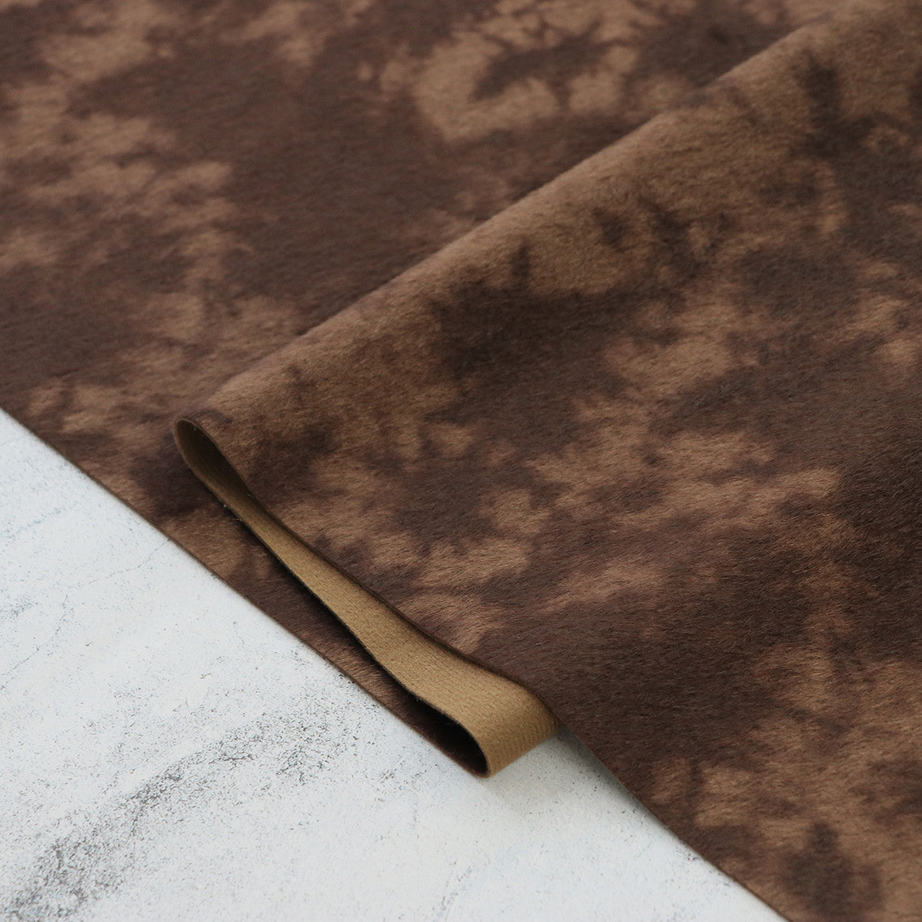 Tie Dye Tonal Woodland Faux Fur 5yd