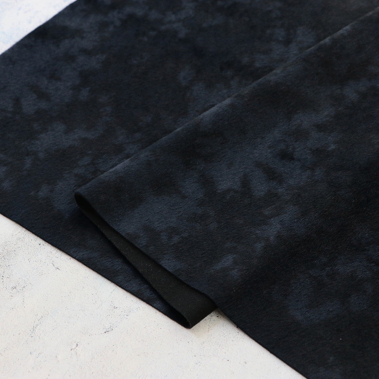 Tie Dye Tonal Midnight Faux Fur 5yd