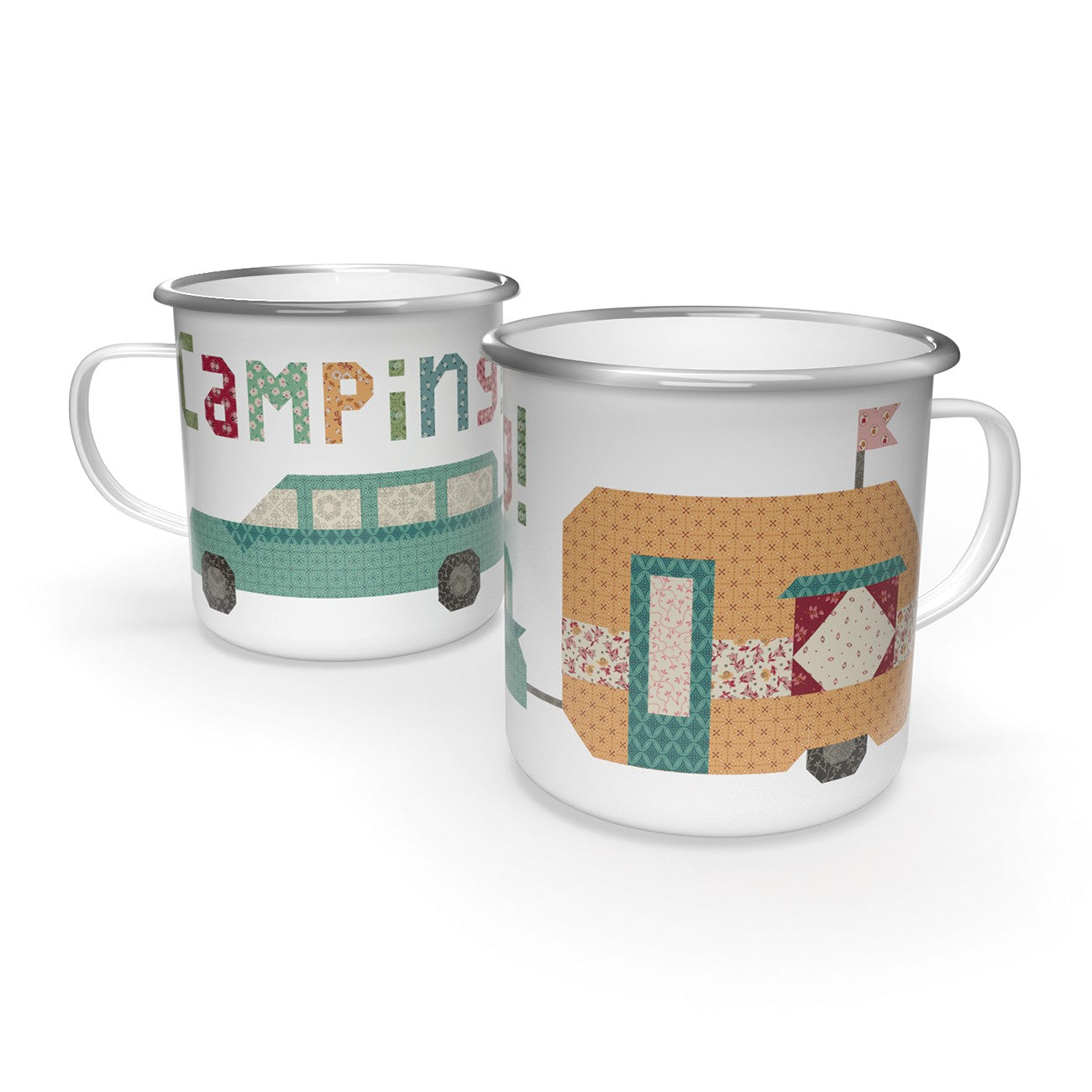 Lori Holt Family Reunion Enamel Tin Mug