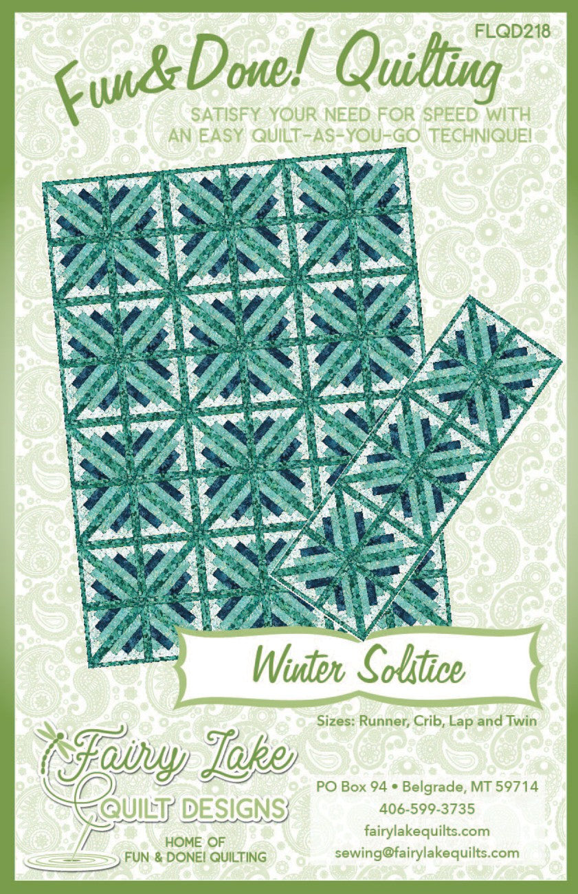 Winter Solstice Fun & Done Quilt