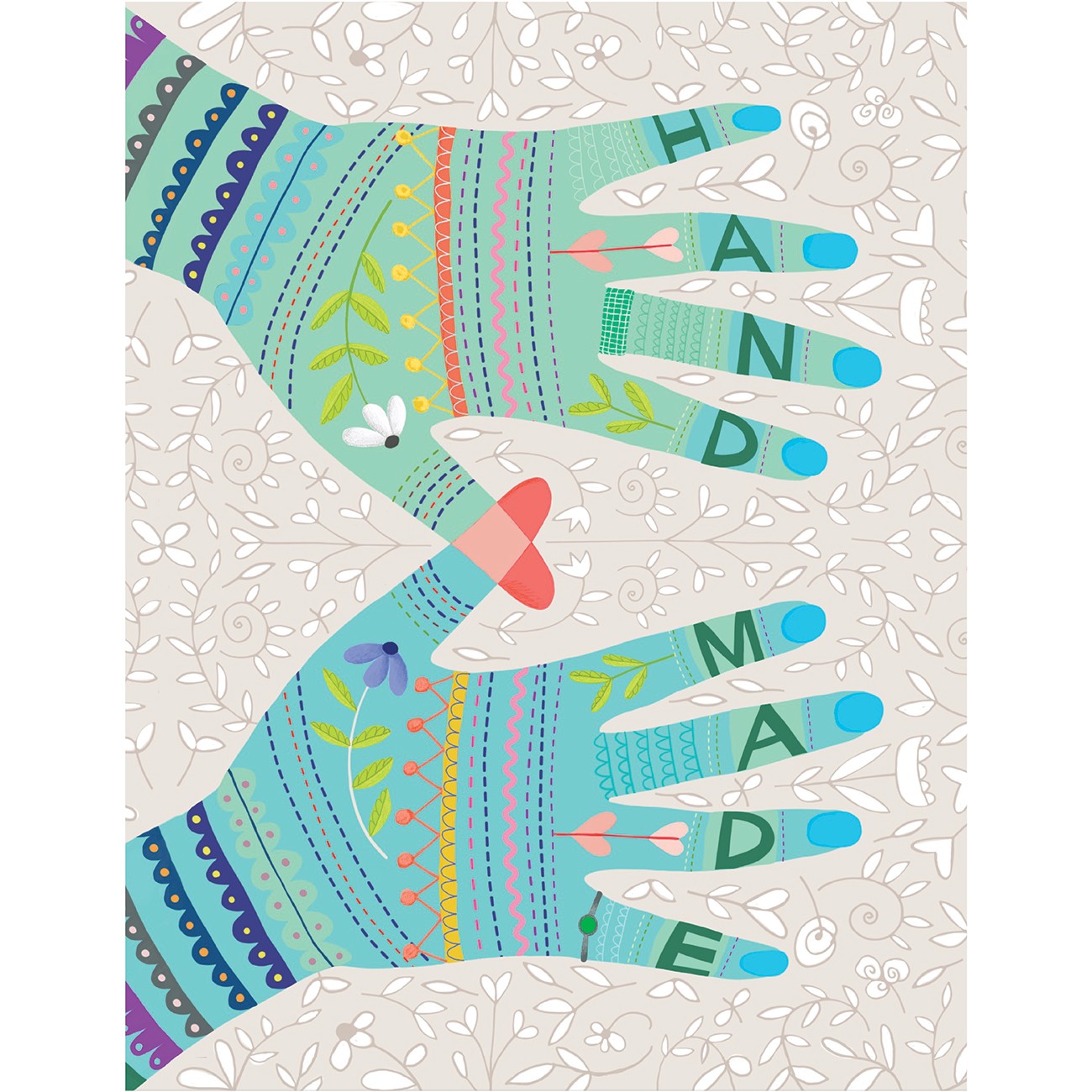 Notecard-Handmade Hands