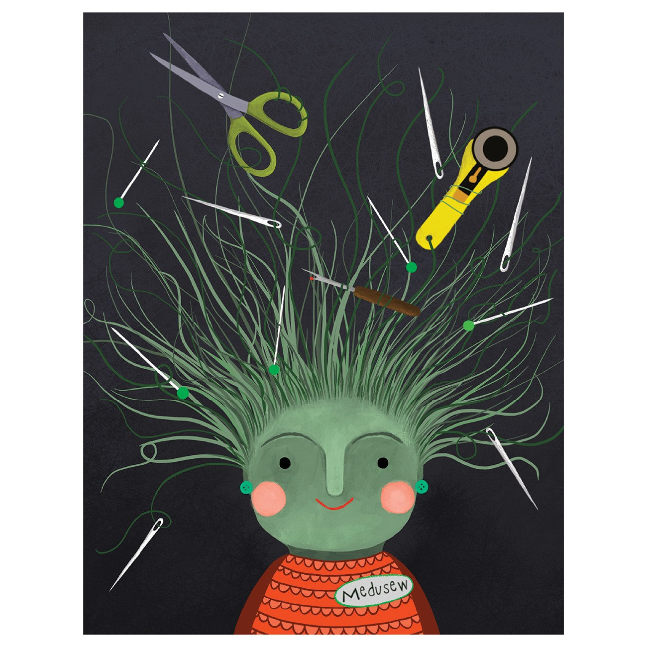 Notecard Medusew