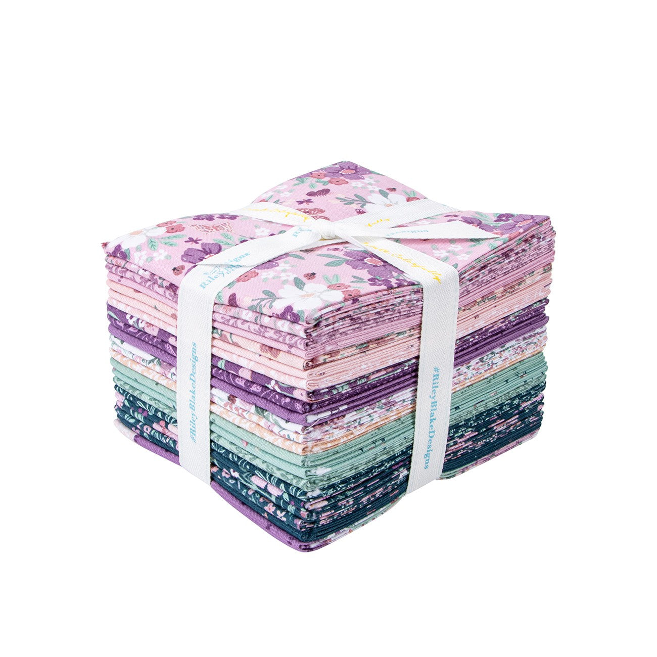 Buds & Butterflies Fat Quarter Bundle, 22pcs