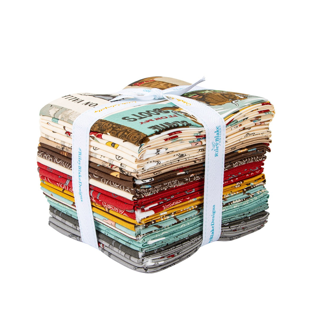 Cowboys Fat Quarter Bundle, 25pcs