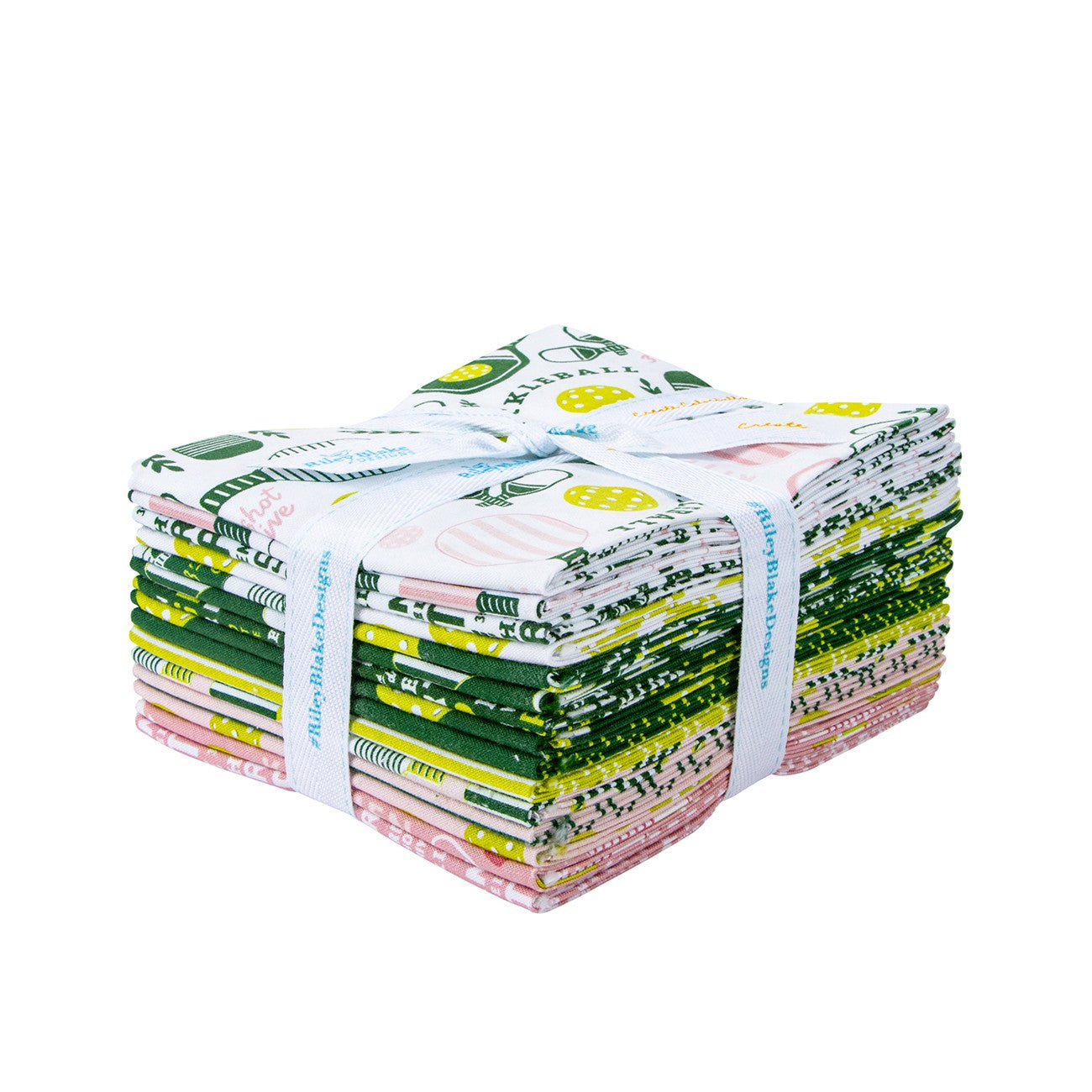 Pickleball Fat Quarter Bundle, 15pcs