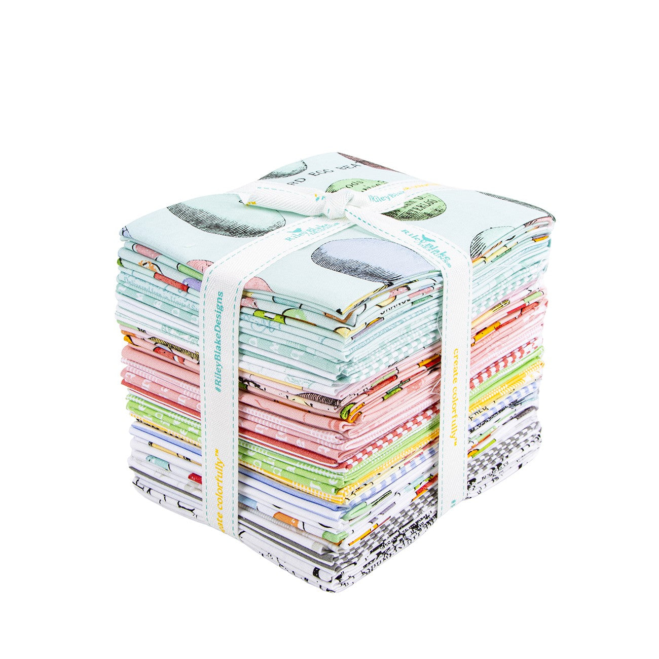 Egg Hunt Fat Quarter Bundle, 28pcs
