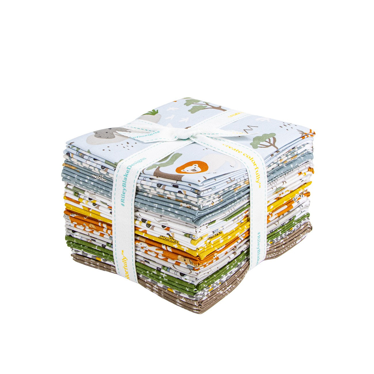 Leo & Savannah Fat Quarter Bundle, 21pcs