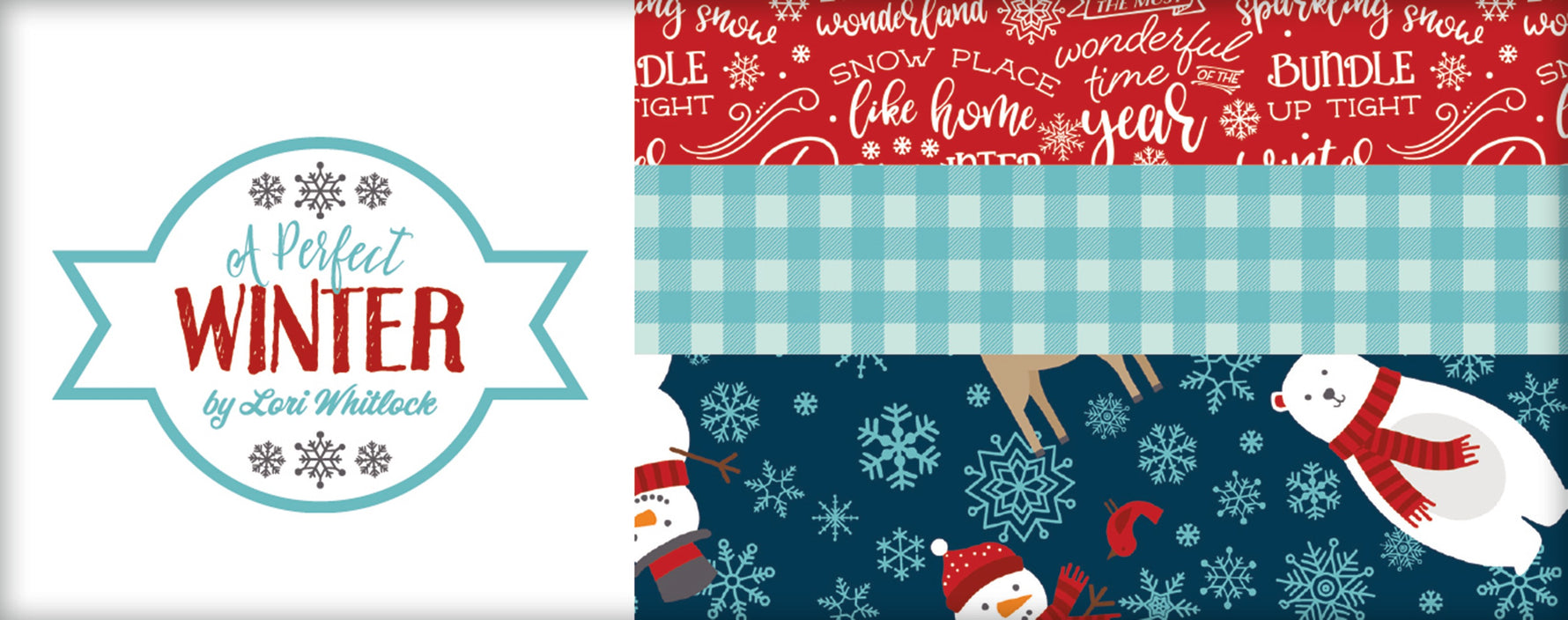 A Perfect Winter Fat Quarter Bundle, 21 Pcs.