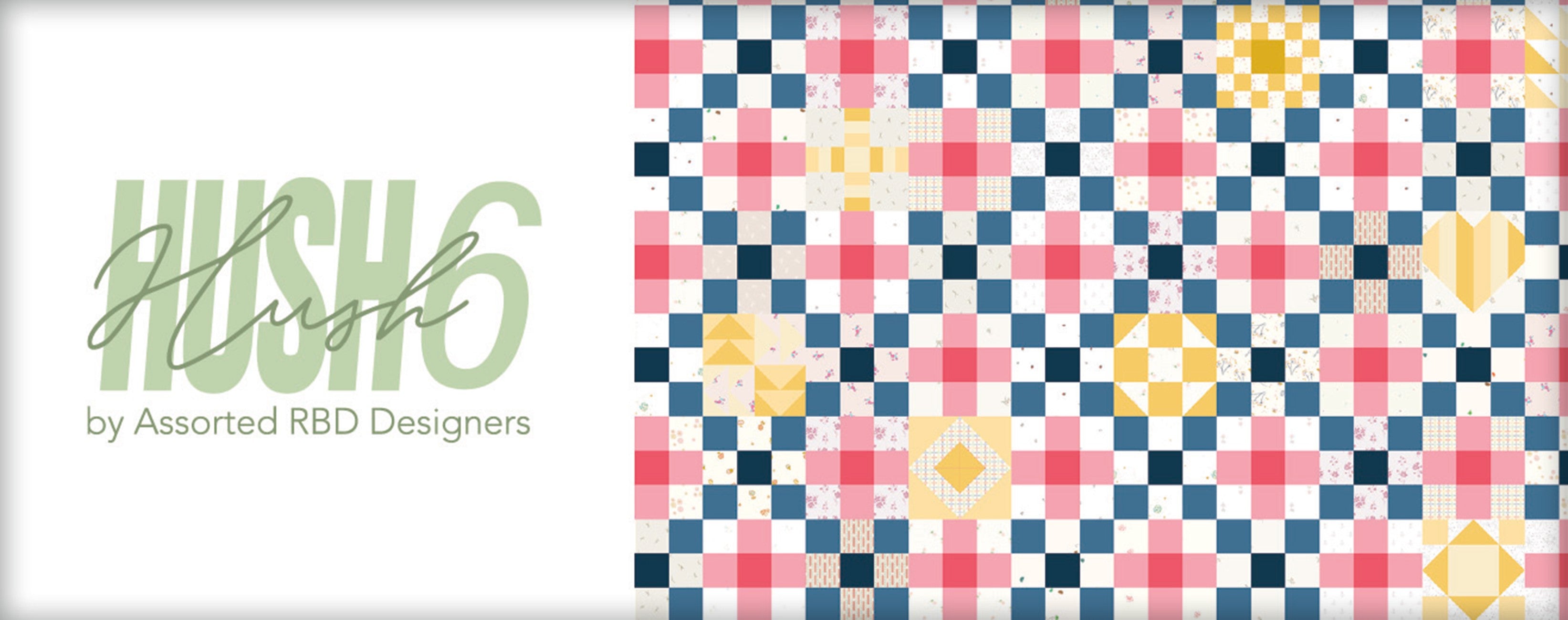 Hush Hush 6 Fat Quarters, 21pcs