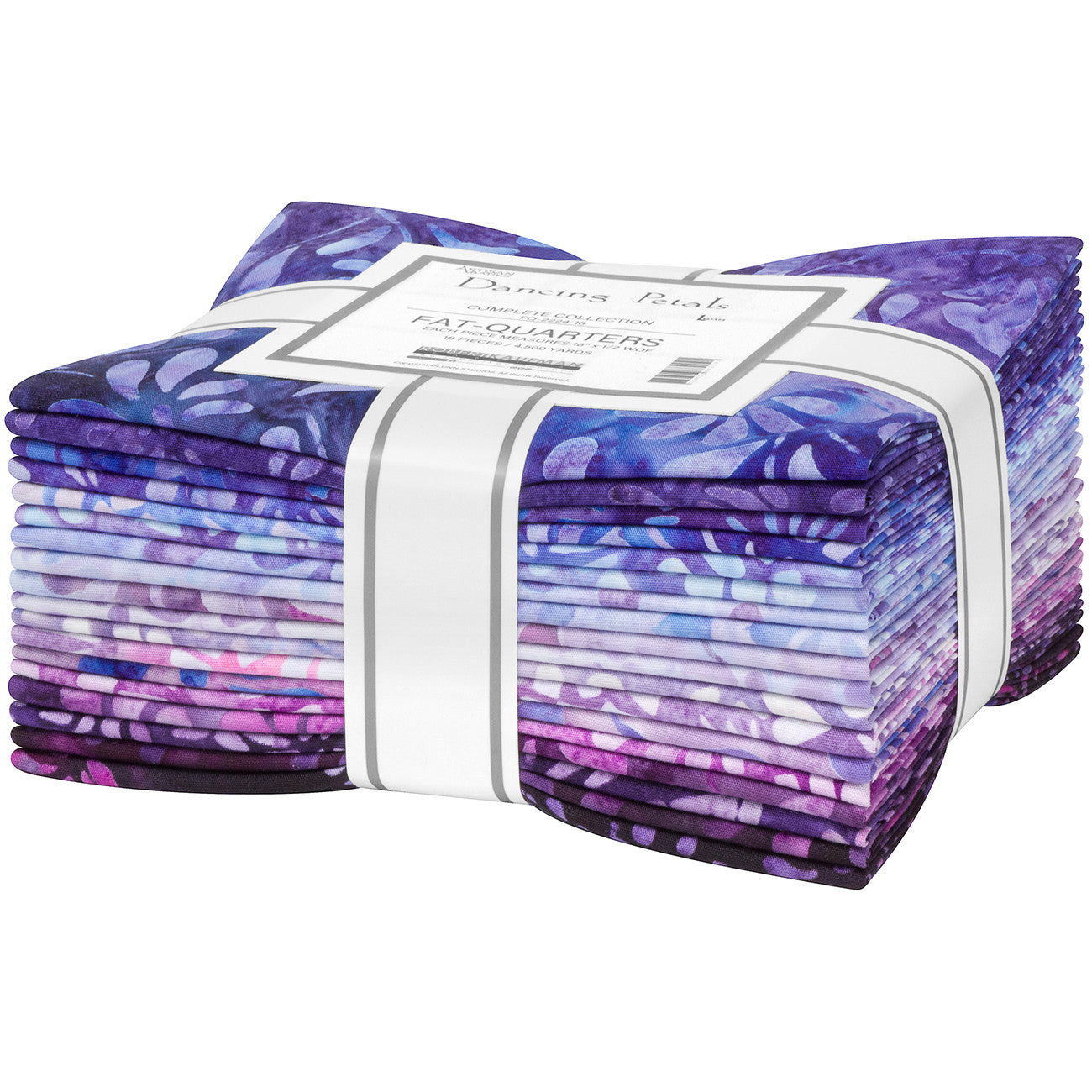 Fat Quarter Bundles, Dancing Petals, 18pcs