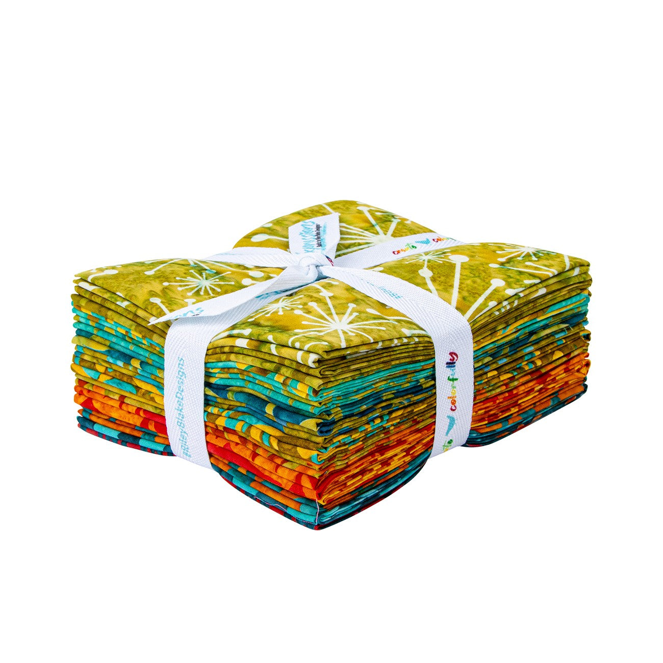 Batiks Retro Revival Fat Quarter Bundle A, 12pcs