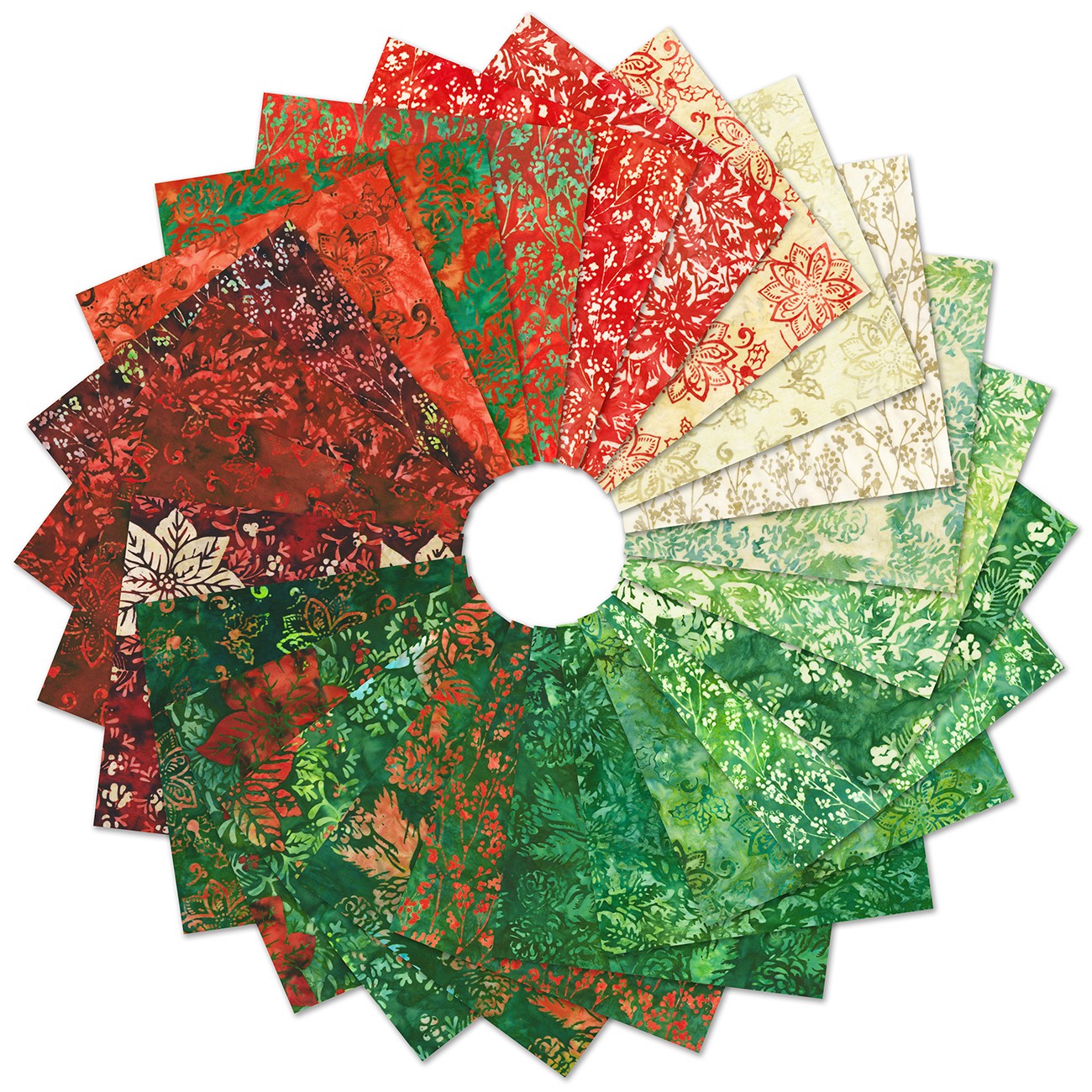 Fat Quarter Christmas Cheer, 24pcs/bundle