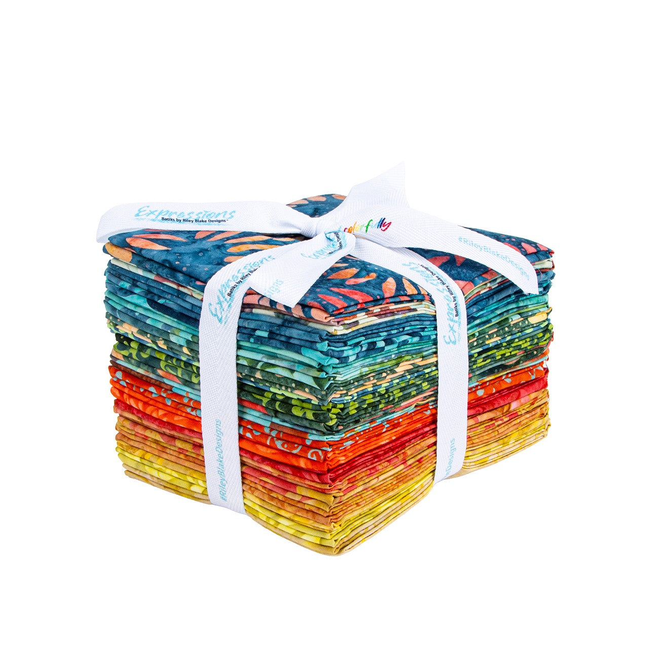 Batiks Carnival Glass Fat Quarter Bundle, 20 Pcs.