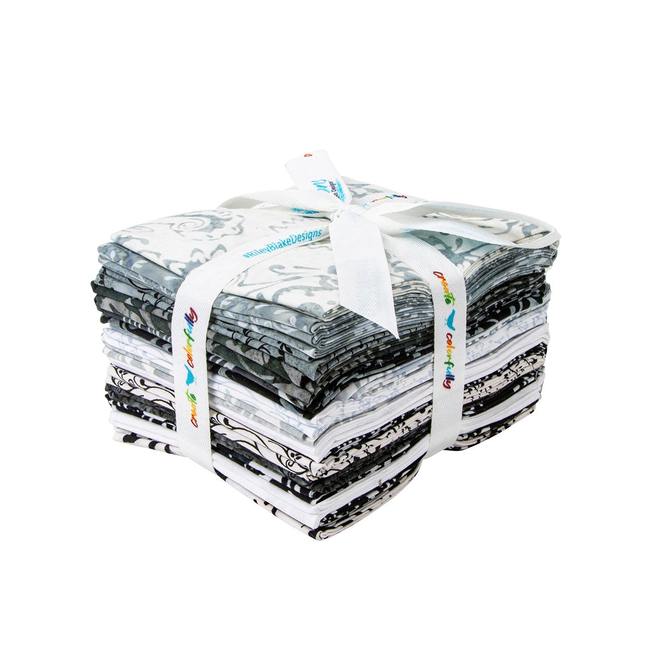 Batiks Blooms at Dusk Fat Quarter Bundle, 18 Pcs.