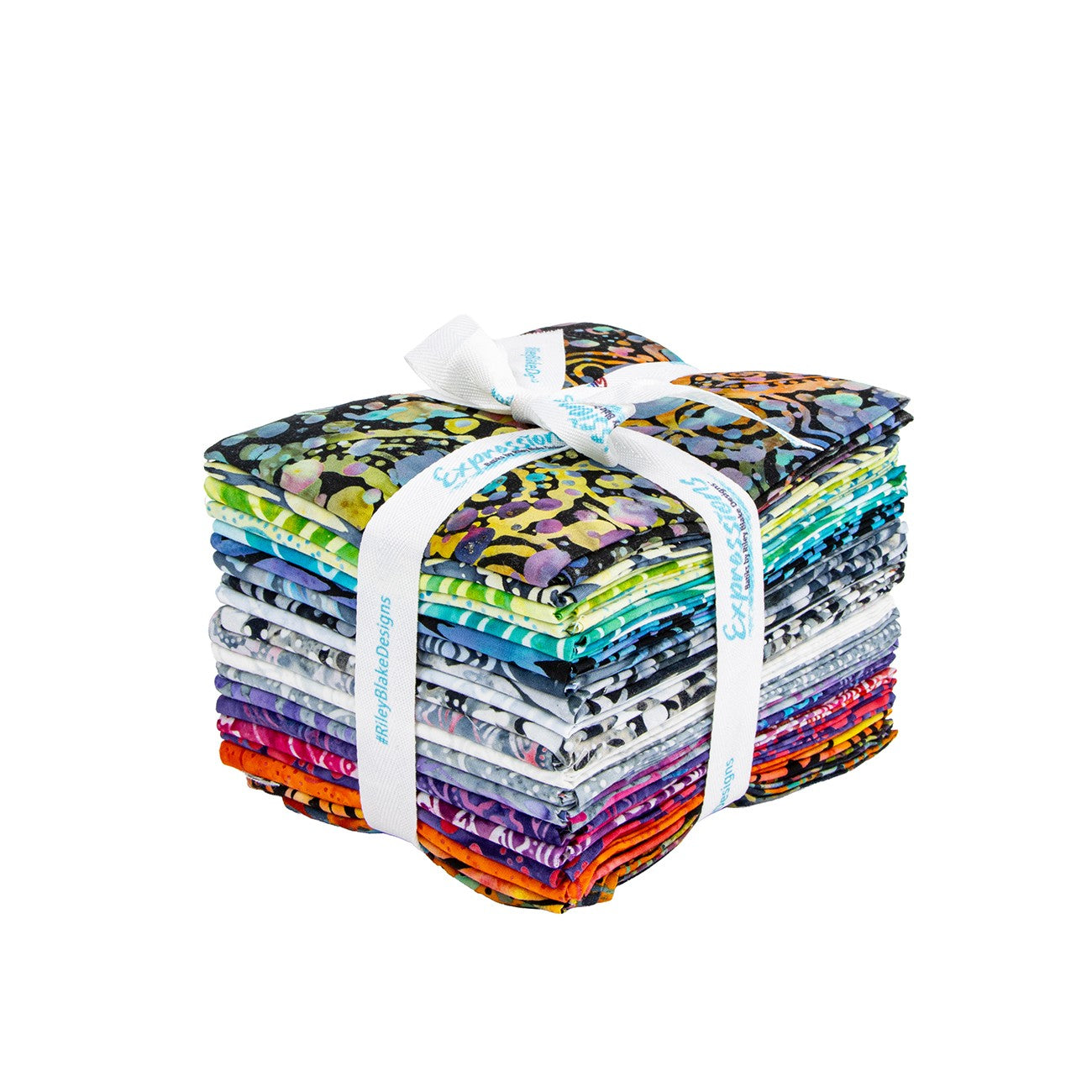 Batiks Splatter Fat Quarter Bundle, 20 Pcs.