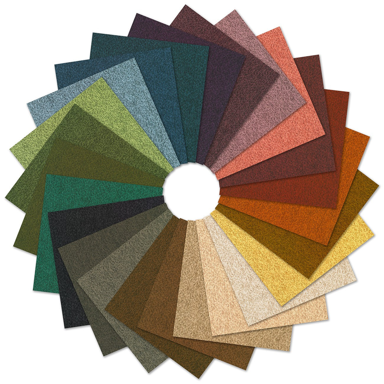 Fat Quarters Weathered Threads, 24pcs/bundle