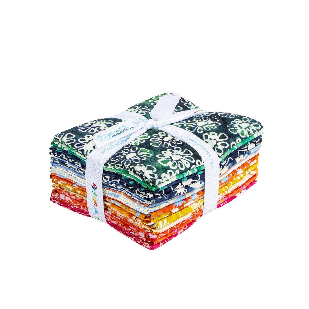 Batiks Whimsy Daisy Fat Quarters 14pcs