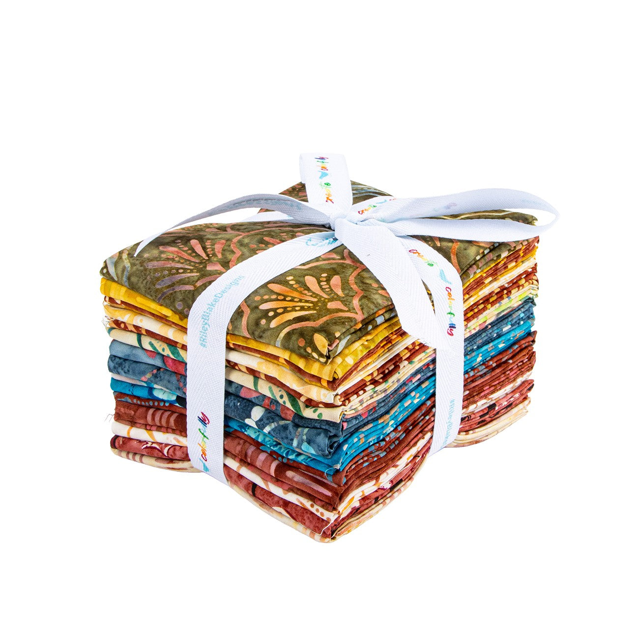 Batiks Verdant Muse Fat Quarters 18pcs