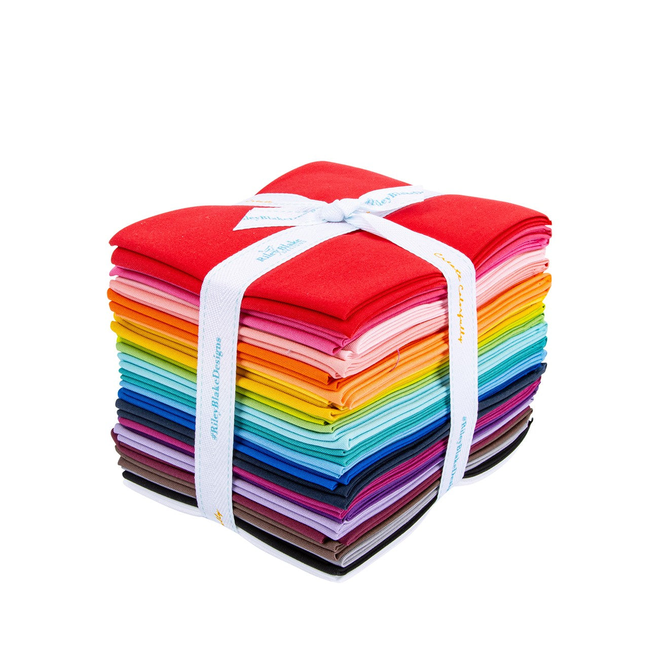 Confetti Cotton Riley Rainbow Fat Quarter Bundle, 24 Pcs.