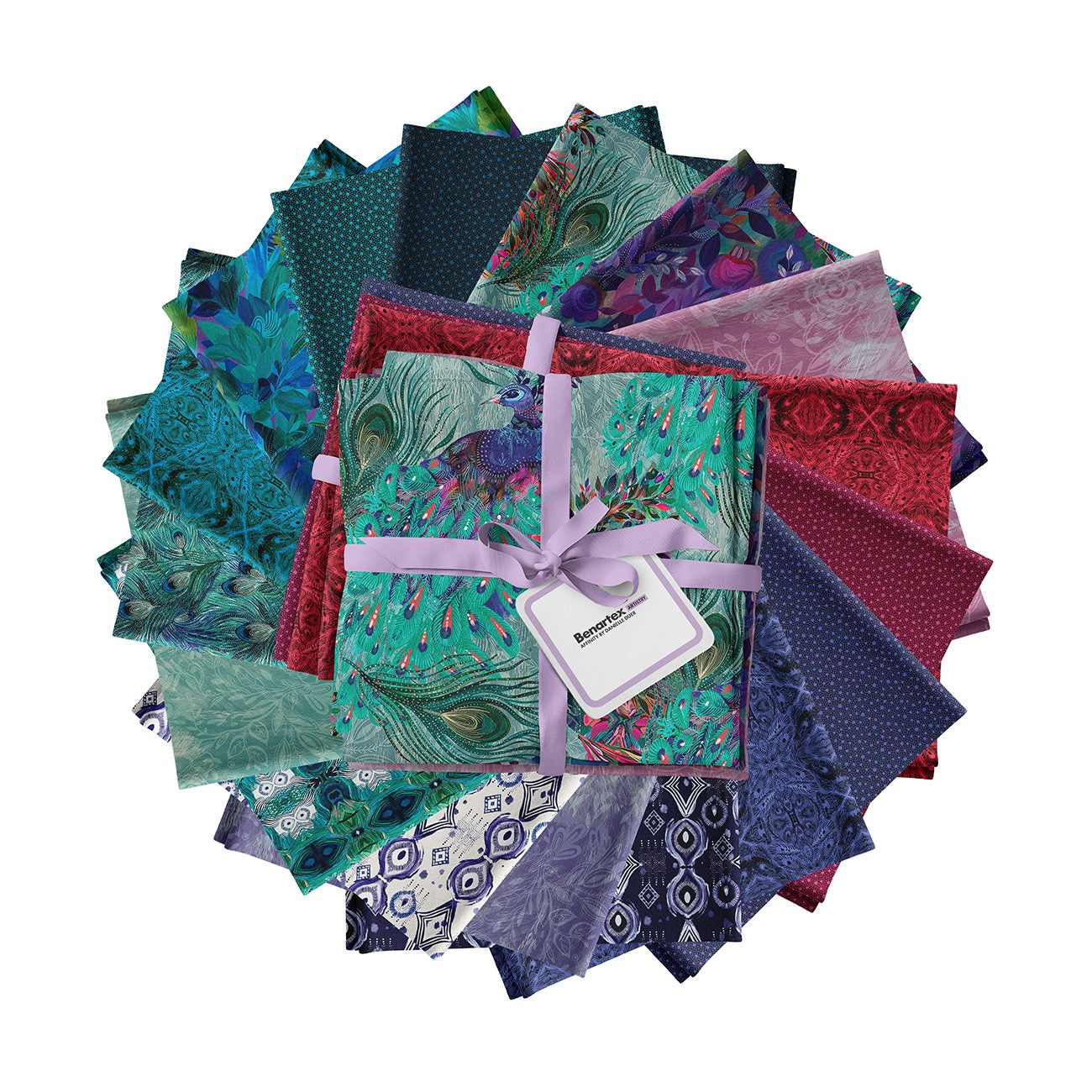 Fat Quarter Affinity, 17pcs/bundle