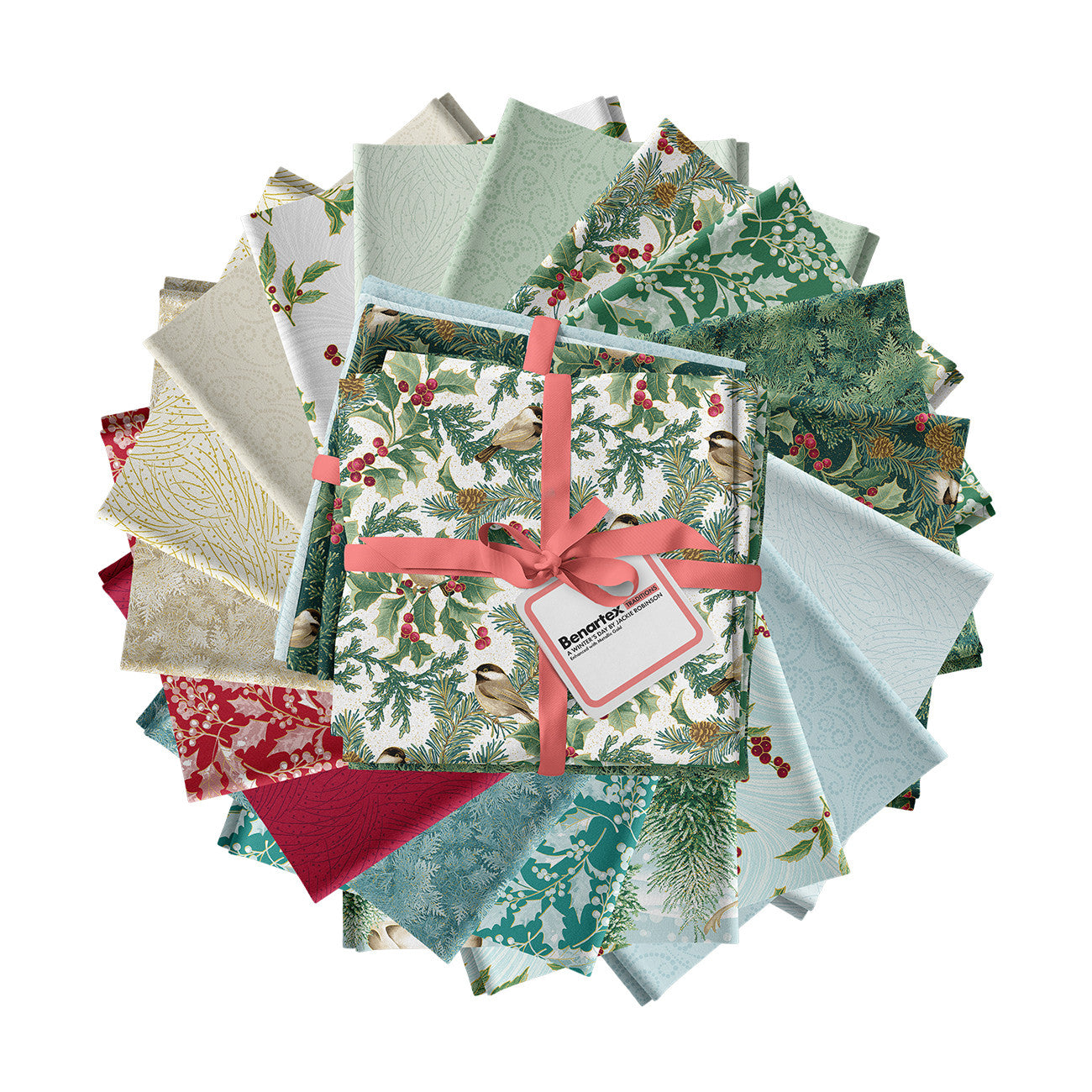 A Winter's Day 18pc Fat Quarter