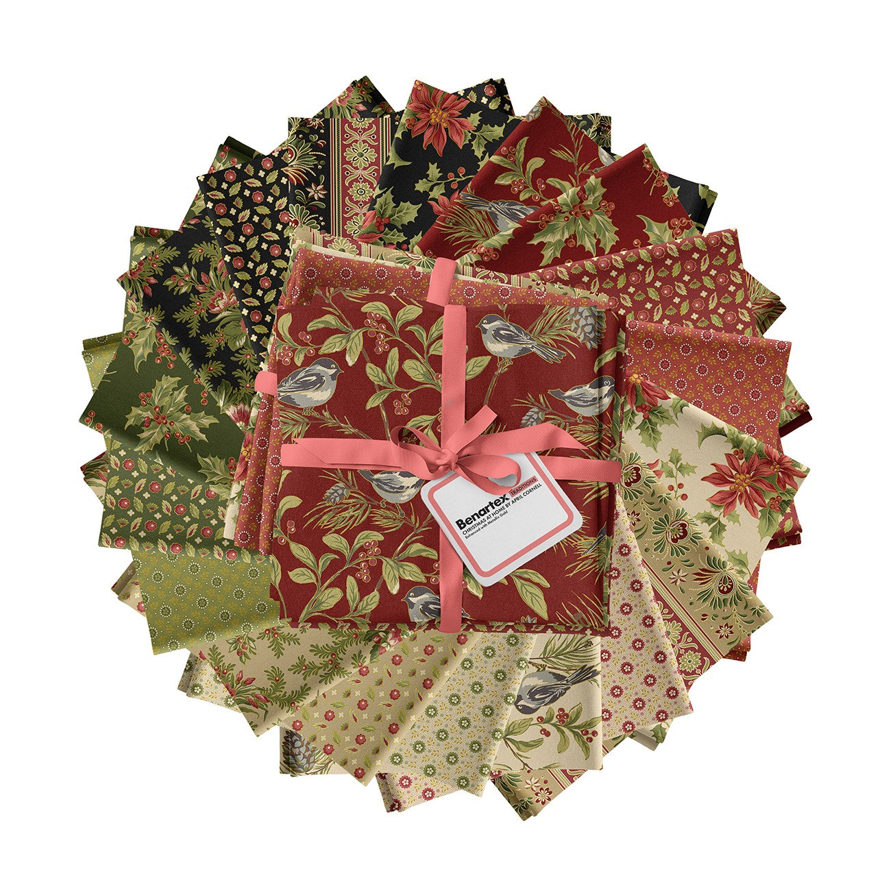 Christmas at Home 18pc Fat Quarter