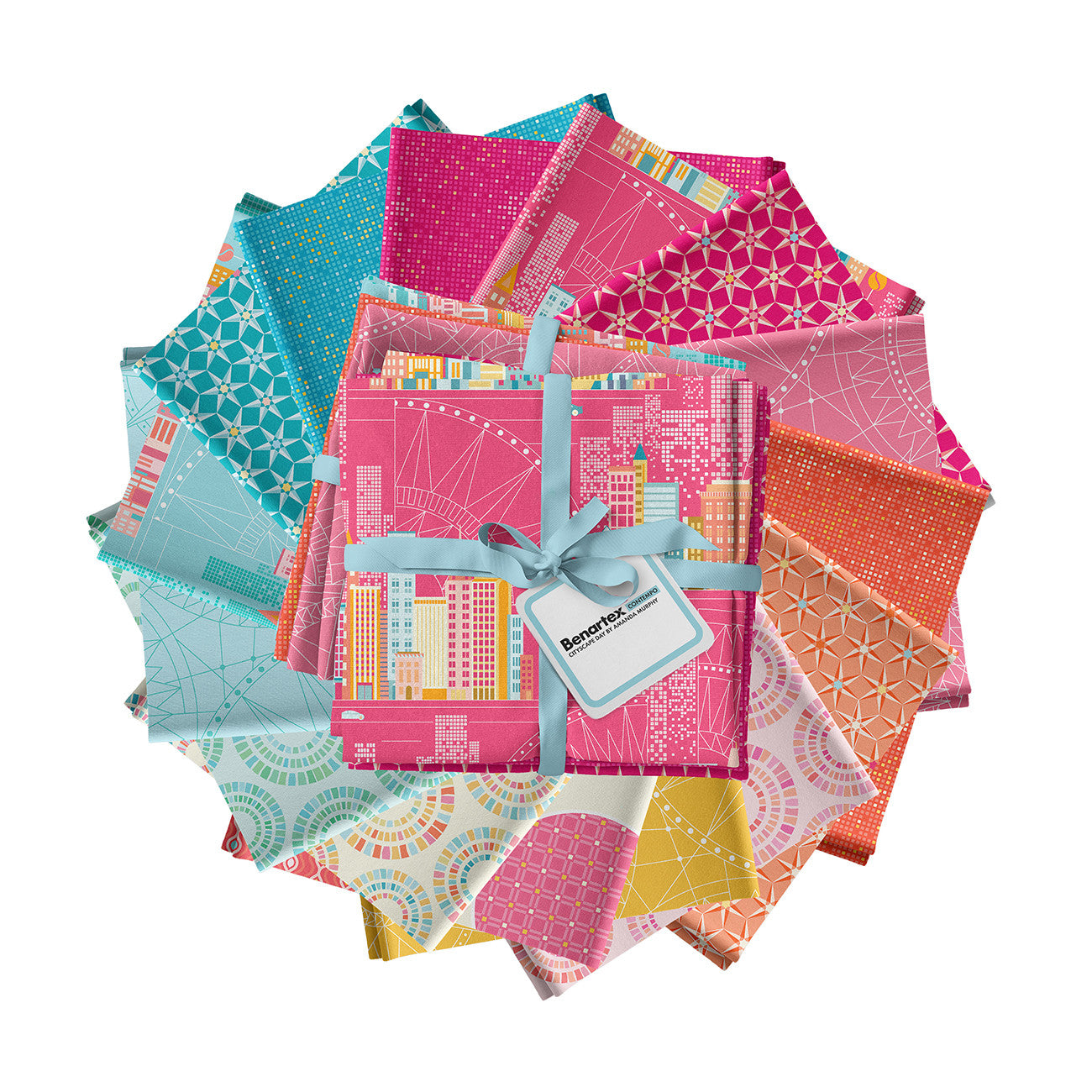 Cityscape Day 15pc Fat Quarter Bundle