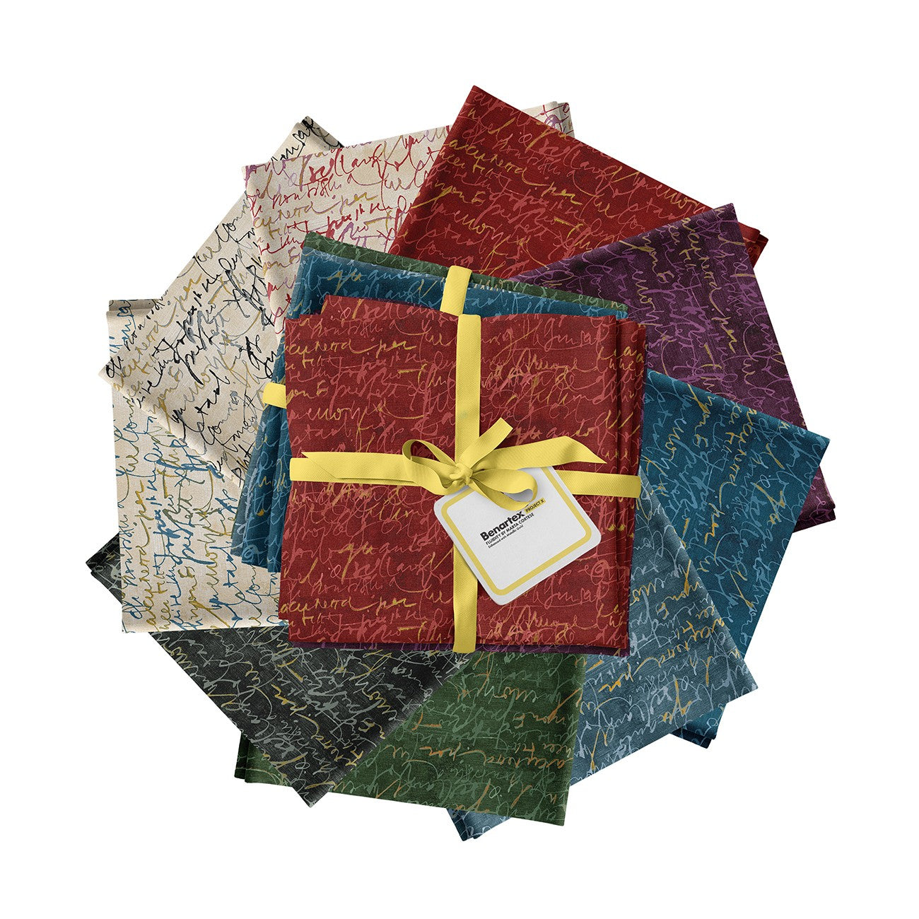 Fat Quarter Fluidity, 9pcs/bundle