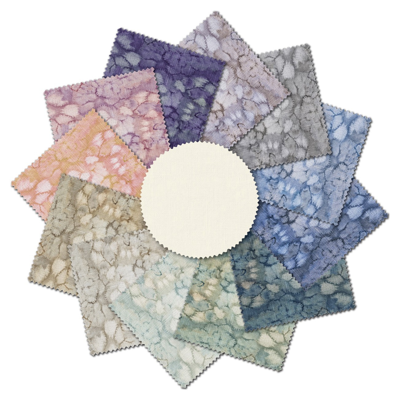 Fat Quarter Frost, 12pcs/bundle