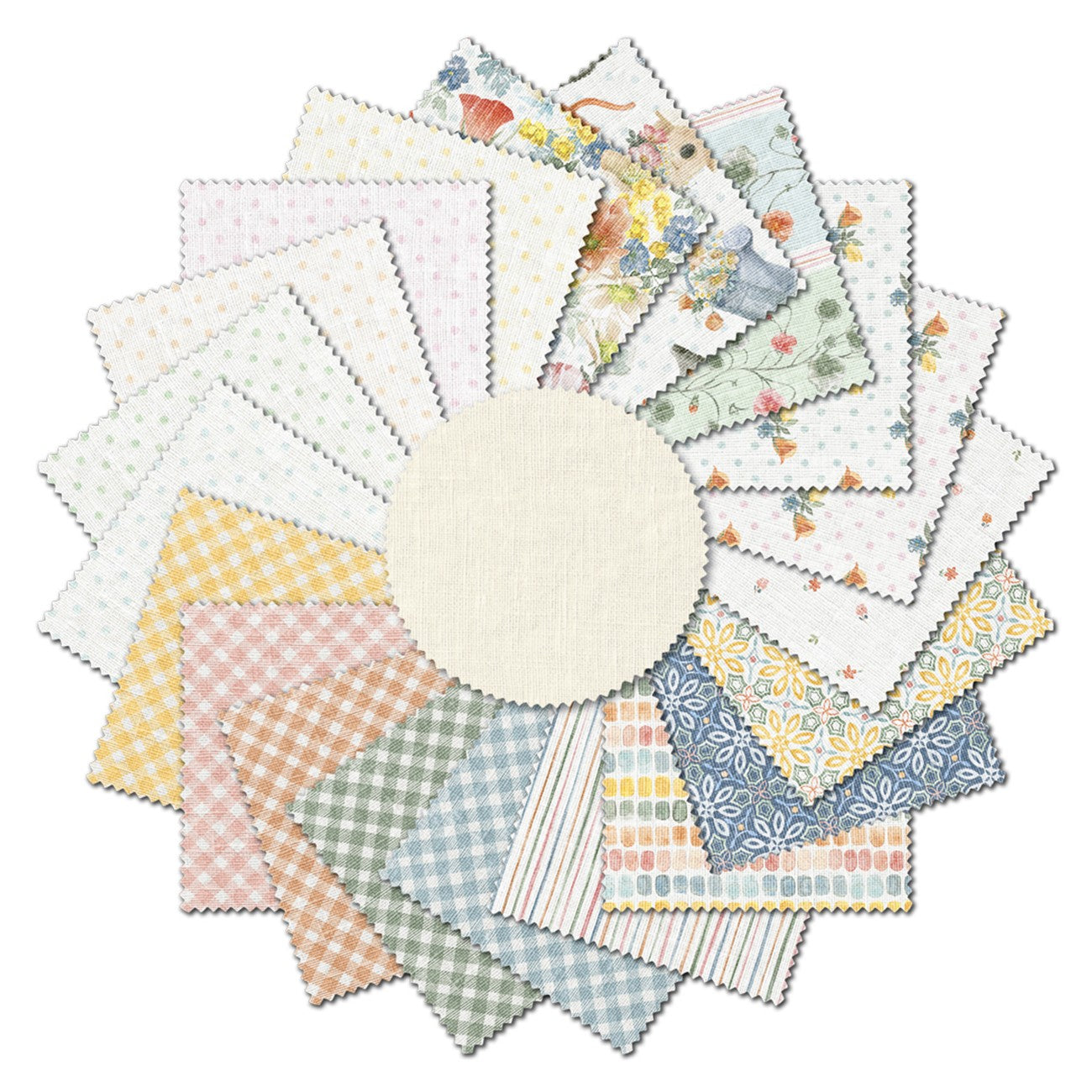 2.5in Strips, Gardenscape, 40pcs/bundle