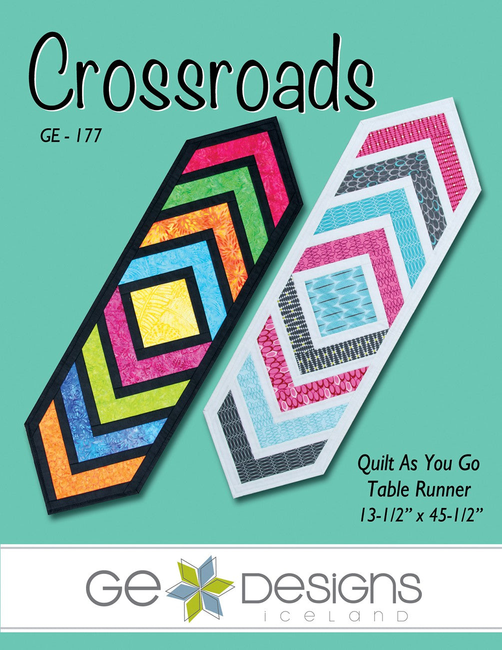Crossroads Table Runner Quilt as you Go