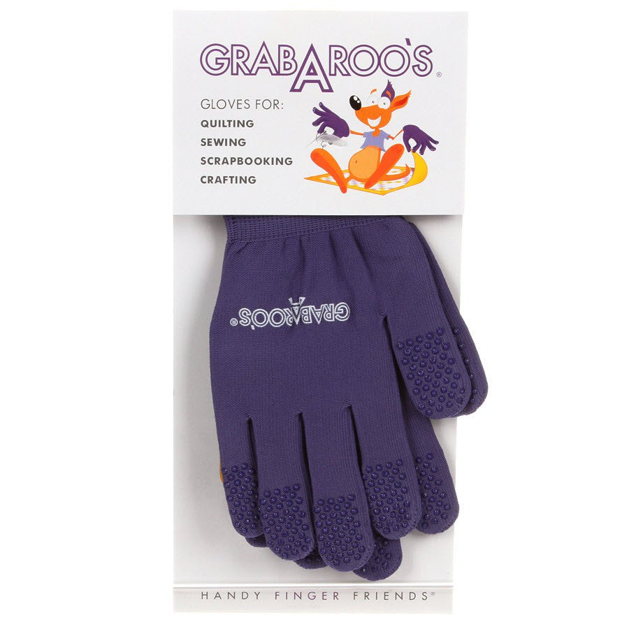 Grab A Roos Gloves For Quilting / Sewing Size Large