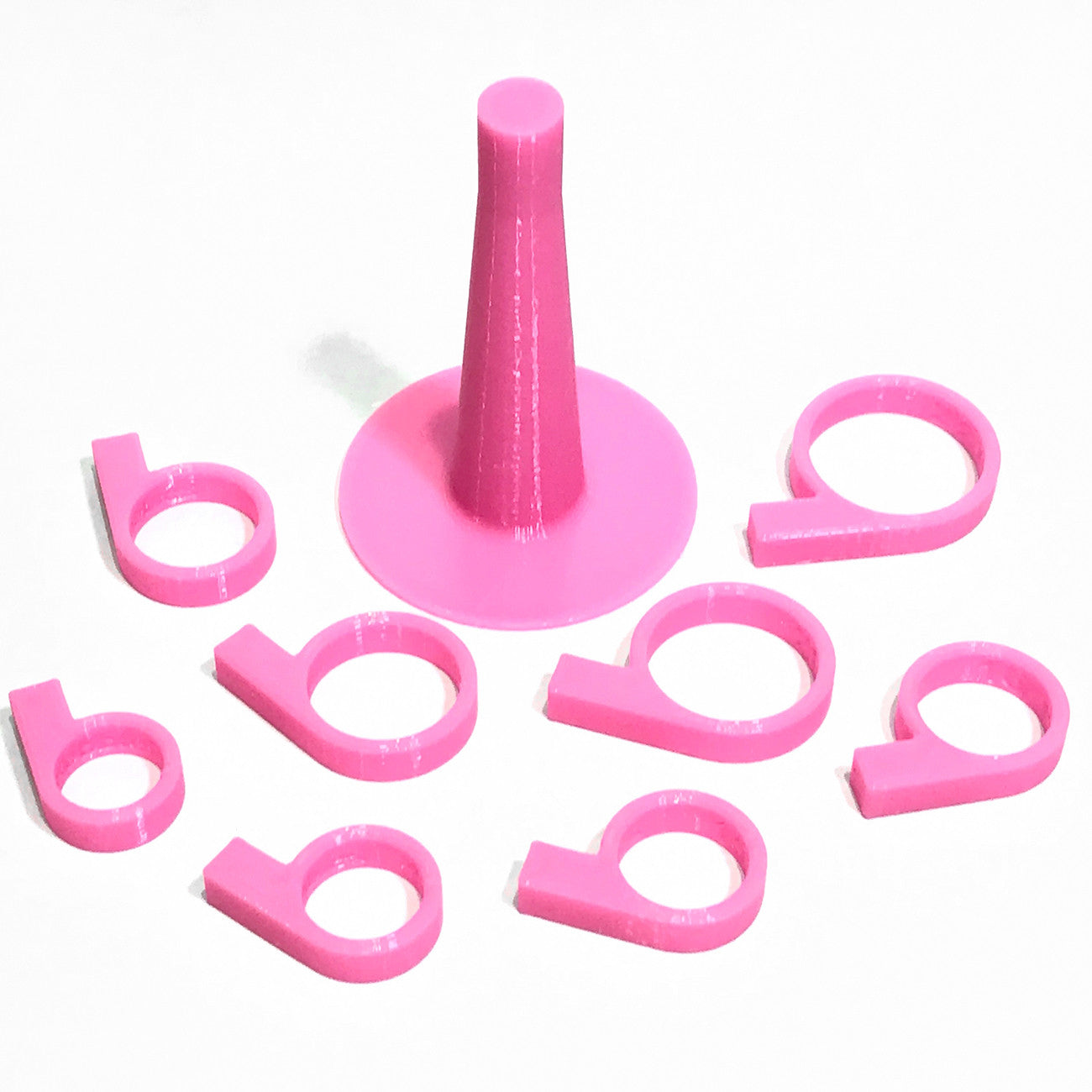 1/4in Guide Ring Pink