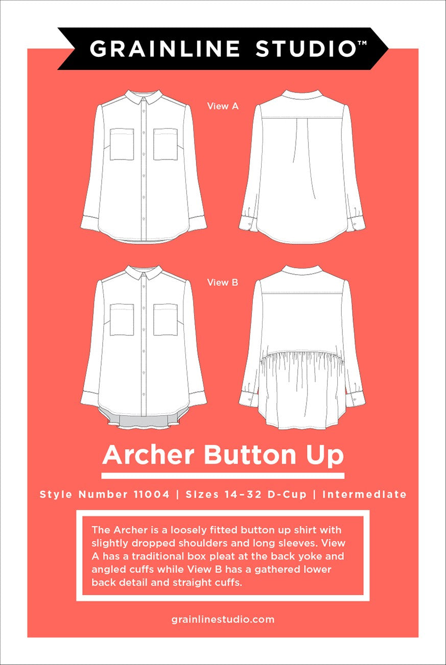 Archer Button Up Sizes 14-32